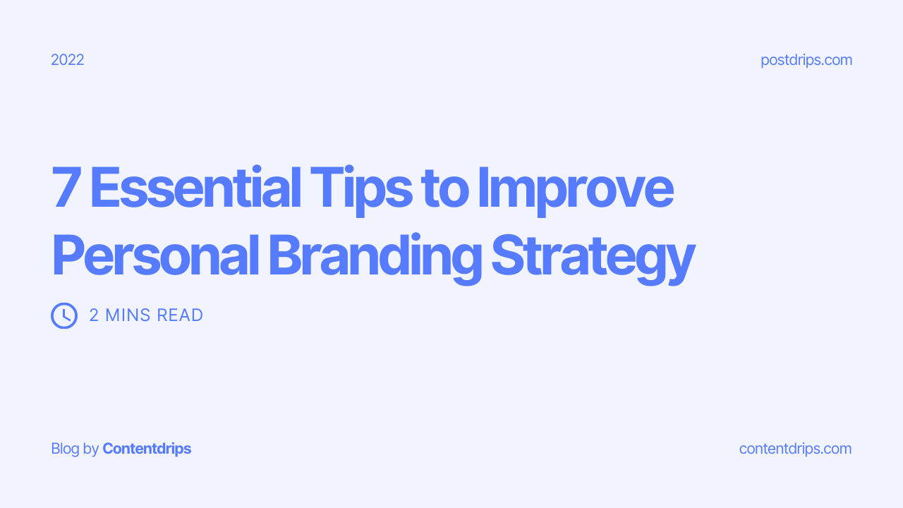 Personal Branding Strategy